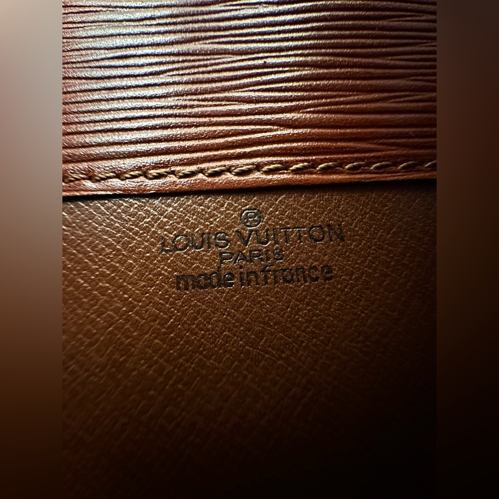 Louis Vuitton Cartouchiere Epi Leather crossbody cognac brown - Picture 7 of 11